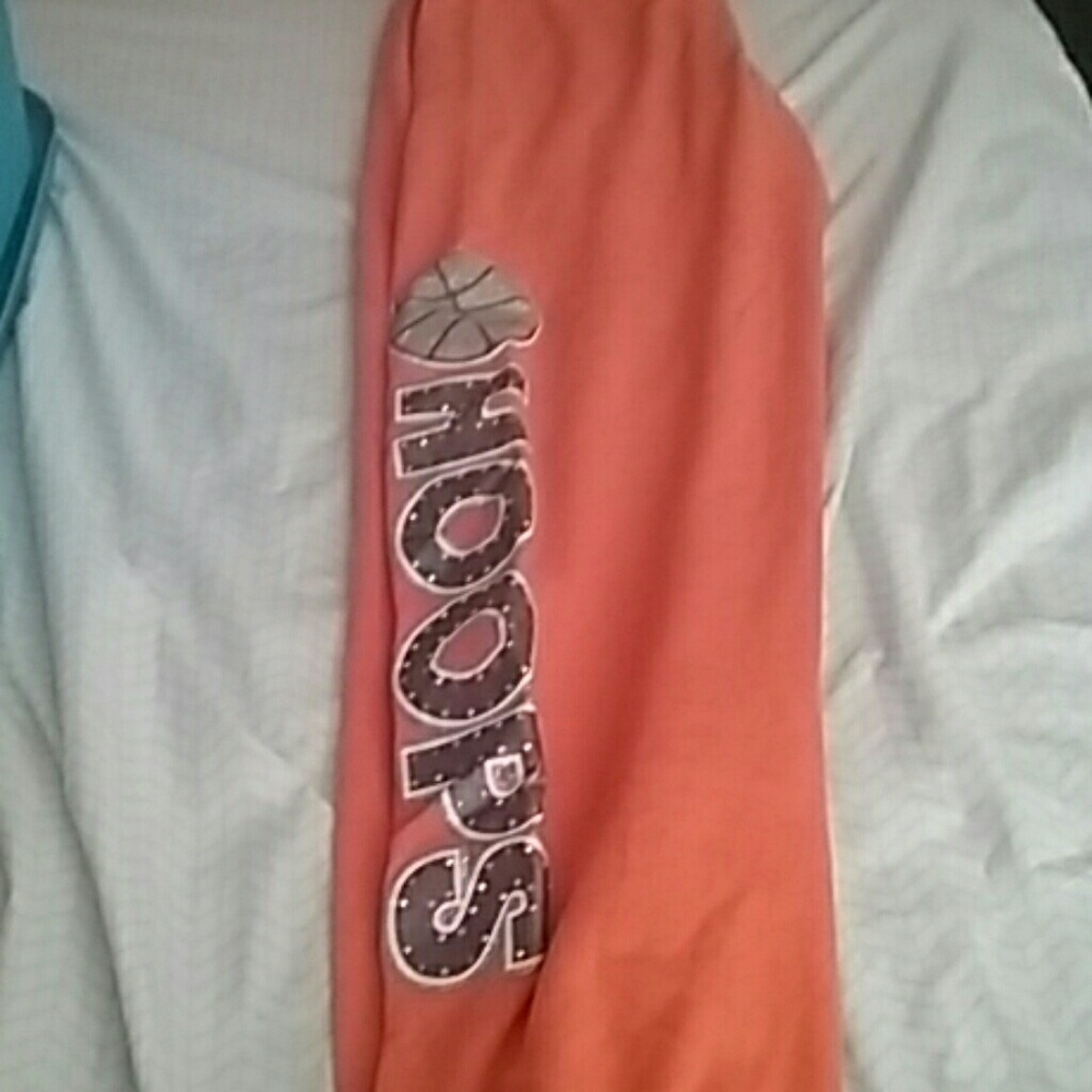 A pair of sweatpants.